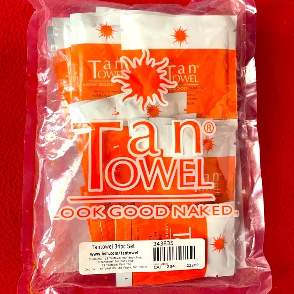 TanTowel 34 pc set